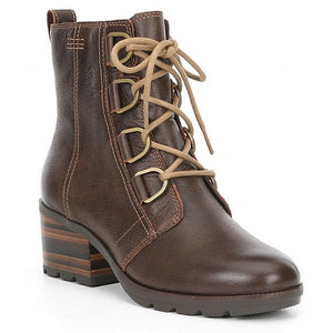 Sorel Cate Lace Bootie- Burro - WATERPROOF